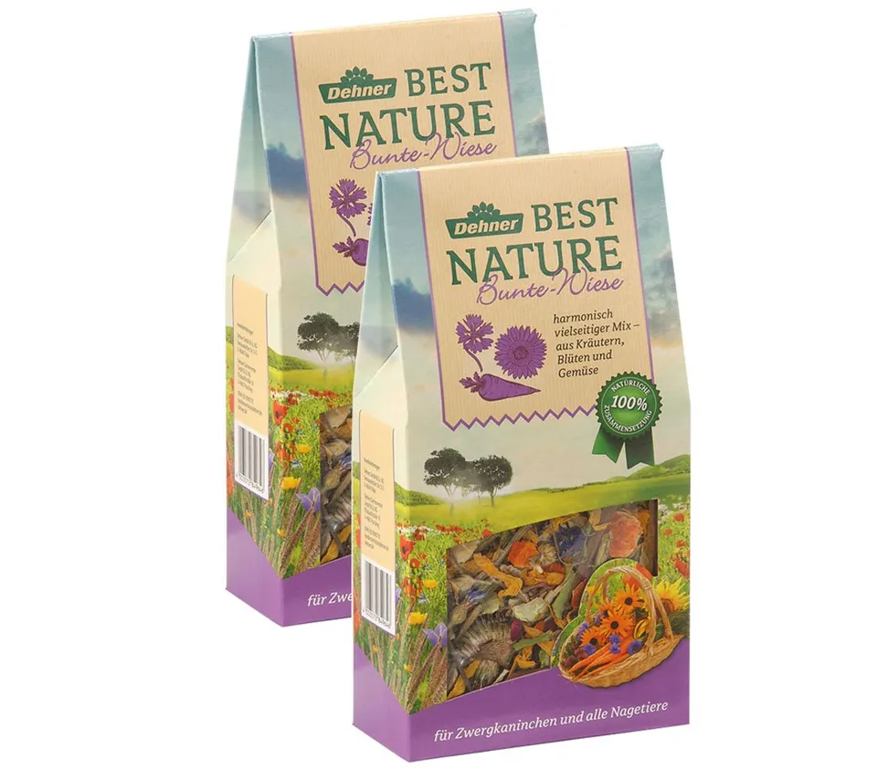 Dehner Best Nature Nagersnack Bunte Wiese 2x125 g