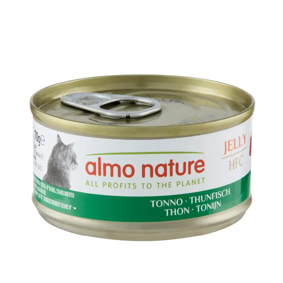 Almo Nature HFC Jelly Nassfutter Thunfisch 70g Monoprotein