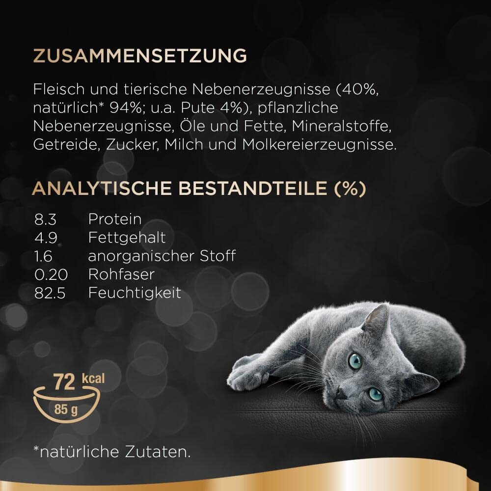 Sheba Sauce Spéciale Pute Nassfutter 22x85g helle Sauce