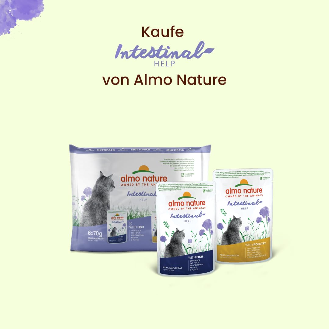 Almo Nature Intestinal Help Fisch Nassfutter 30x70g