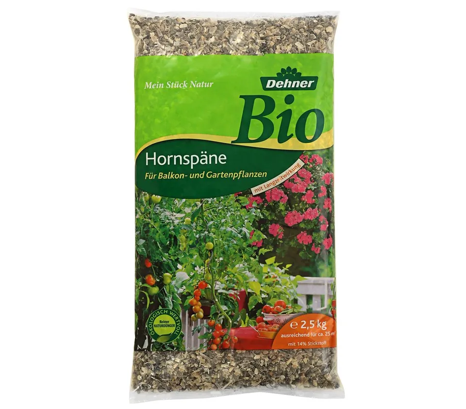 Dehner Bio Hornspäne Naturdünger 2,5 kg Langzeit