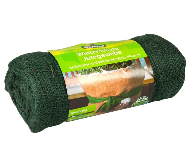 Dehner Winterschutz Jute-Gewebesack grün 105x300 cm