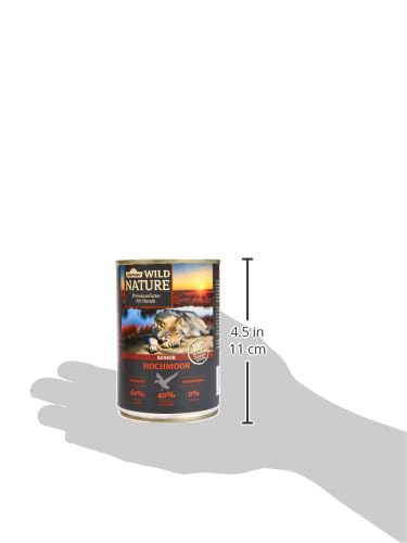 Dehner Wild Nature Hochmoor Senior Hundefutter Ente 6x400g