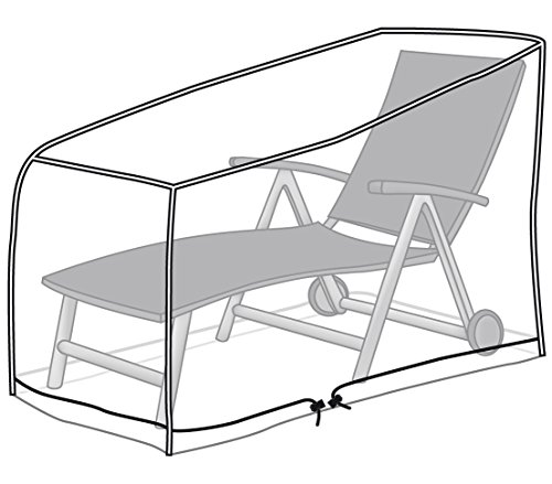 Dehner Gute Wahl Schutzhülle Gartenliege 200 cm transparent