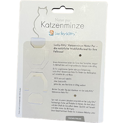 Lucky-Kitty Vogel Natur Pur Katzenspielzeug Katzenminze