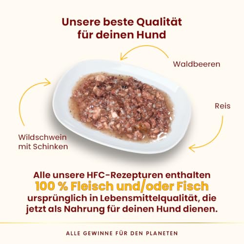 Almo Nature HFC Natural Nassfutter Wildschwein 95g 24er
