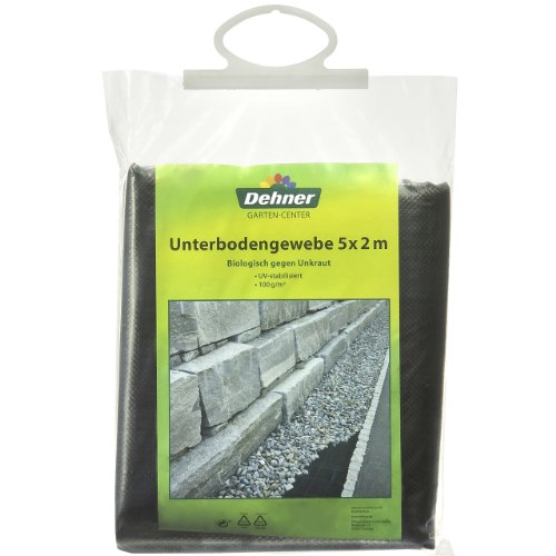Dehner Premium Lovely Unterbodengewebe Unkrautfolie 5x2 m 100 g