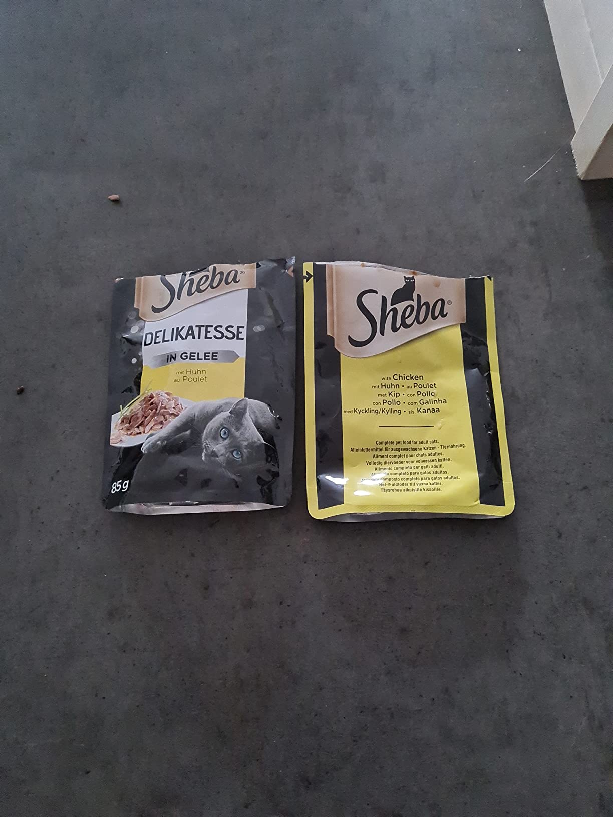 Sheba Delikatesse in Gelee Nassfutter Geflügel 40x85g samtig