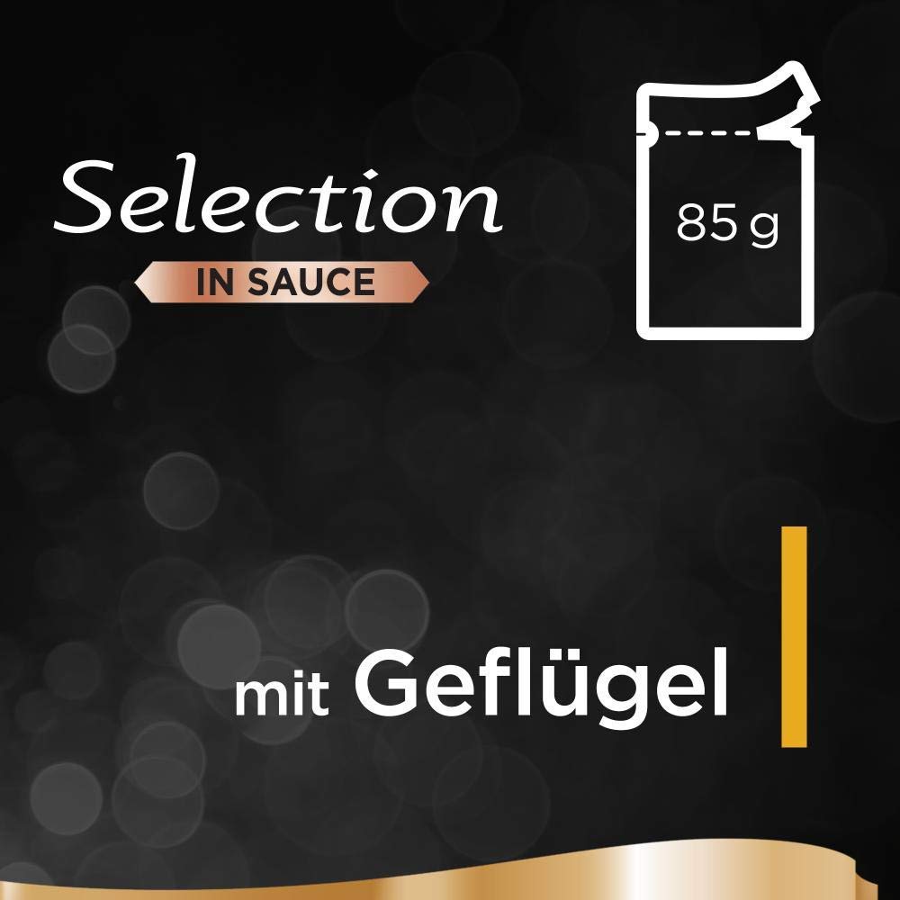 Sheba Selection in Sauce Geflügel Nassfutter 24x85g Beutel
