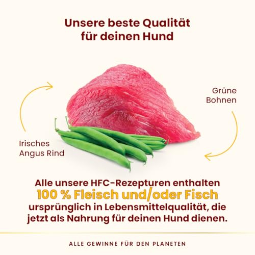 Almo Nature HFC Complete Hundenassfutter Angus 17x85g glutenfrei
