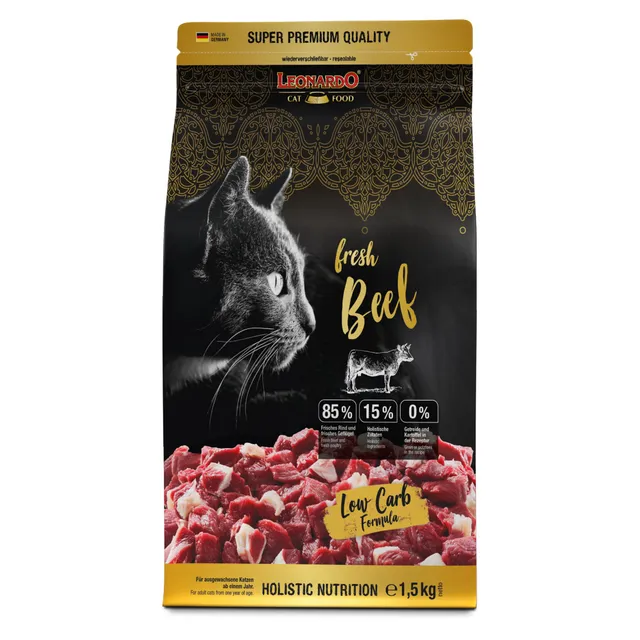 LEONARDO fresh Meat Rind Trockenfutter 1,5 kg getreidefrei
