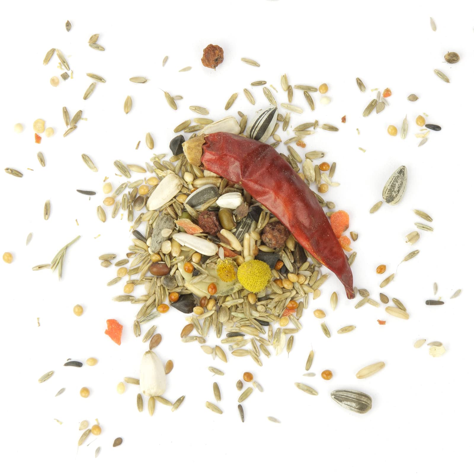 Mr. Crumble Großsittich-Topfit Vogelfutter 1 kg mit Kräutern