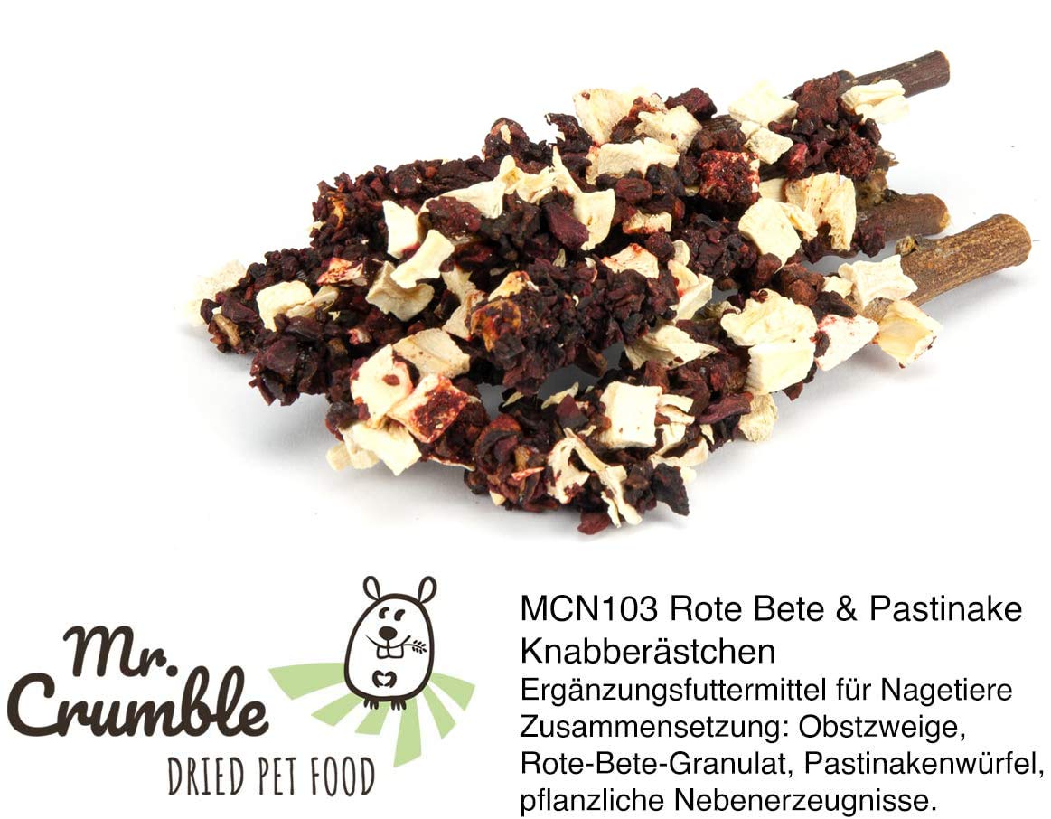 Mr. Crumble Knabber-Ästchen Leckerli 6er-Set getreidefrei