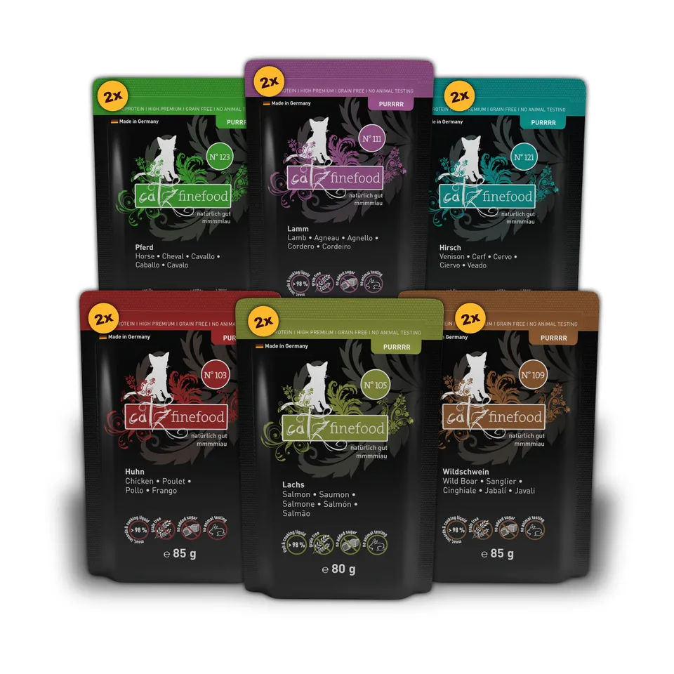 catz finefood Purrrr Collection II Nassfutter 12x85g Mix