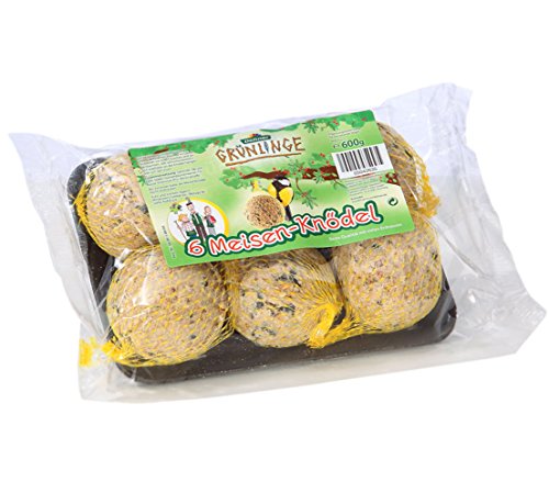 Dehner Grünlinge Meisenknödel 4x6 Stück Ganzjahresfutter