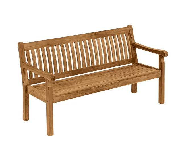 Dehner Havanna Gartenbank Teak 3-Sitzer 160cm