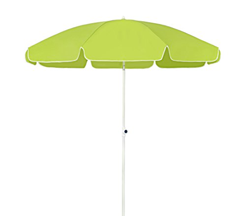 Dehner Saturn Sonnenschirm 200 cm grün Polyester