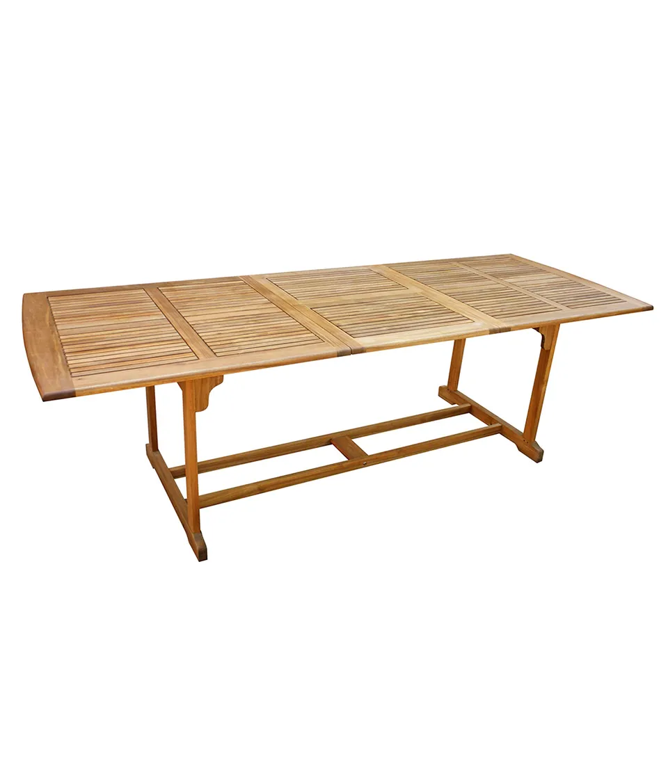 Dehner Premium Lovely Macao Ausziehtisch Holz Natur