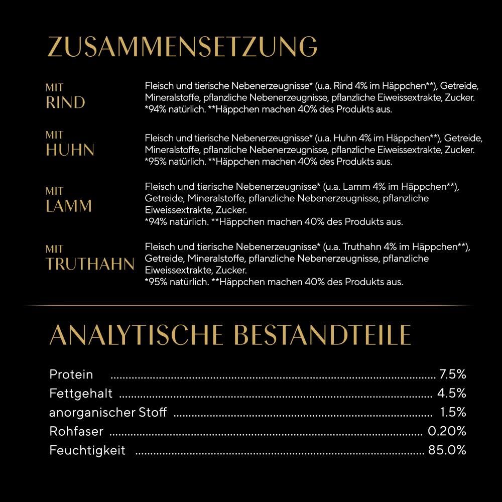 Sheba Sauce Collection Nassfutter 48x85g mit Soße