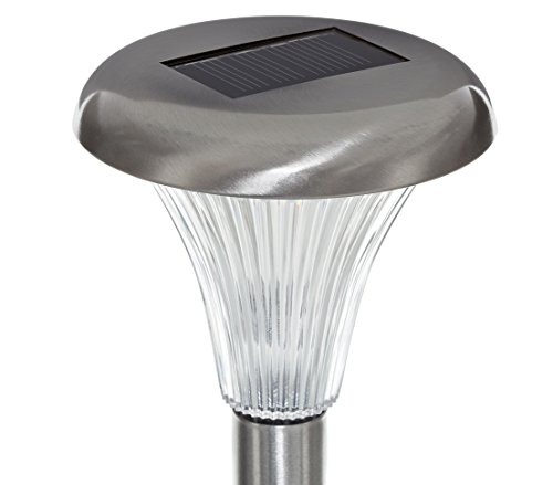 Dehner Living Capri Solarleuchte 3er Set silber 46 cm