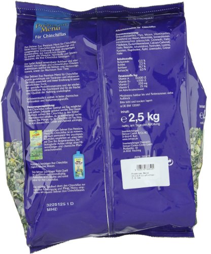 Dehner Premium Lovely Premium Menü Chinchillafutter 2,5 kg Kräuter