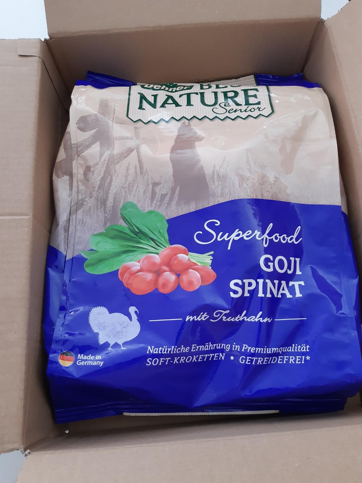 Dehner Best Nature Senior Trockenfutter Truthahn Goji 4 kg