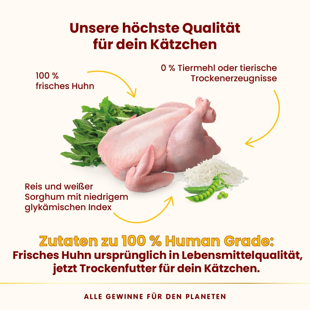 Almo Nature HFC Our Best Kitten Trockenfutter Huhn 1,2kg