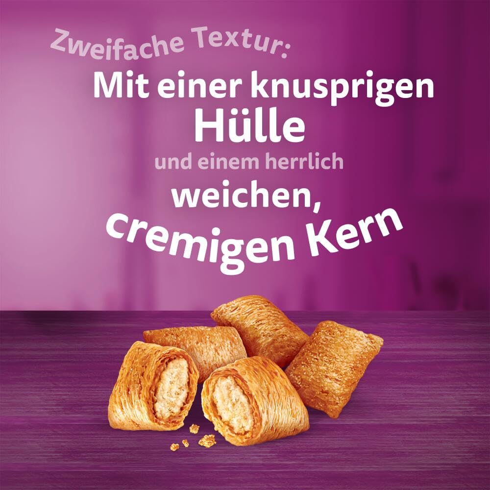 Whiskas Knuspertaschen Katzensnack 18er Mixkarton knusprig