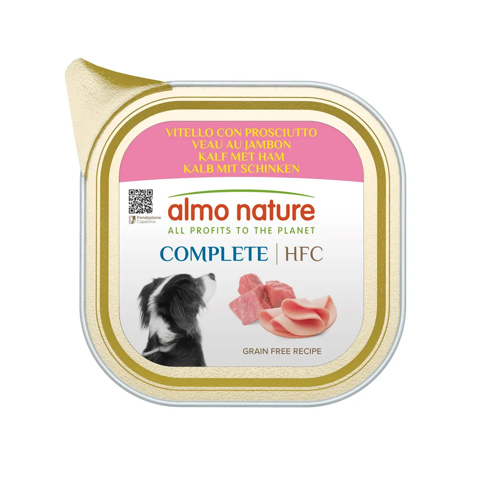 Almo Nature HFC Complete Nassfutter Kalb-Schinken 11x150g