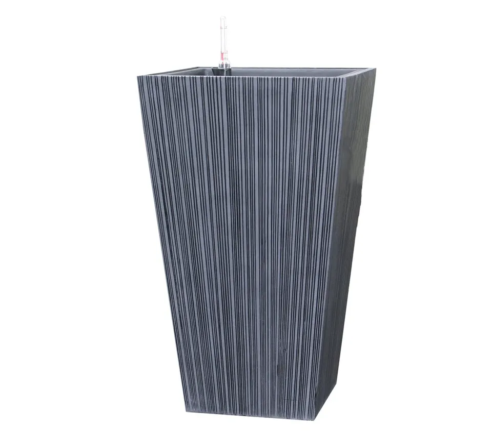 Dehner Living Pflanztopf mit Bewässerung anthrazit 52 cm