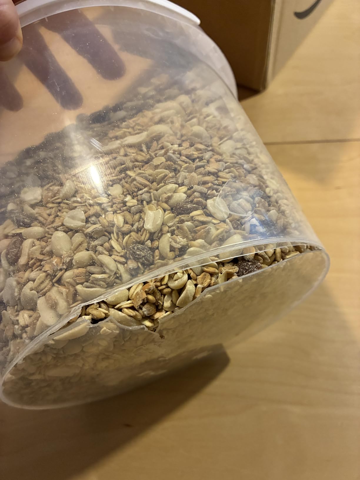 Dehner Natura Streufutter Wildvögel 3,6kg schalenfrei Erdnuss