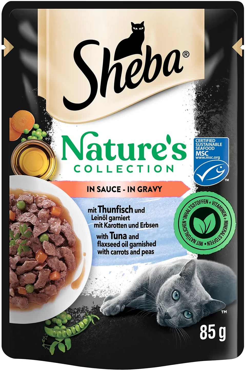 Sheba Nature's Collection Nassfutter Thunfisch 85g Sauce MSC