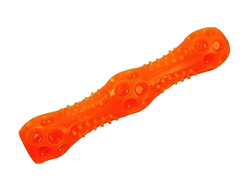 Dehner Lieblinge Blinky Stick Hundespielzeug Orange LED