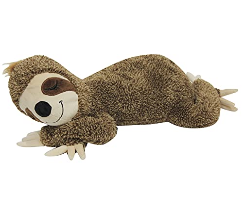 Dehner Sid Hundespielzeug Faultier 55 cm Plüsch Quietscher