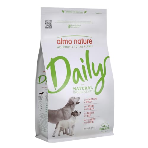 Almo Nature Daily Trockenfutter Rind Reis 1,2kg Katze
