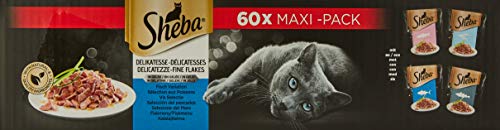 Sheba Multipack Nassfutter Fisch Gelee 60x85g