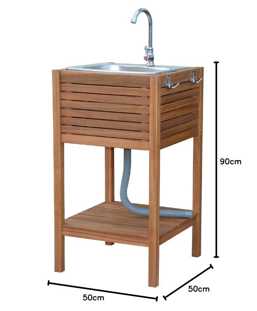 Dehner Premium Southhampton Spültisch natur Akazie