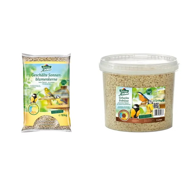 Dehner Natura Wildvogelfutter Kerne 10kg Erdnüsse
