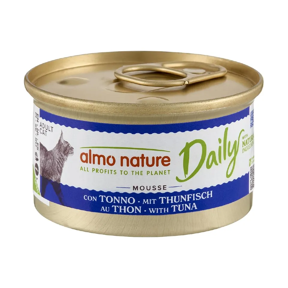 Almo Nature Daily Nassfutter Thunfisch Mousse 24x85 g