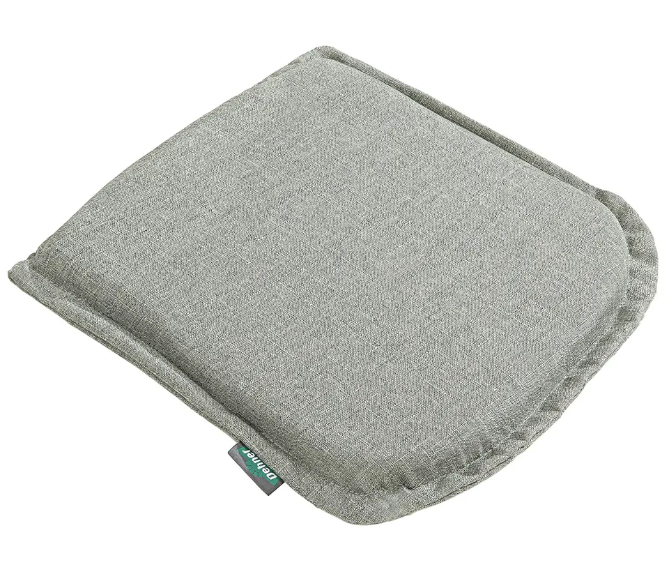 Dehner Sam Sitzkissen 48x47x5 grün waschbar Schaum