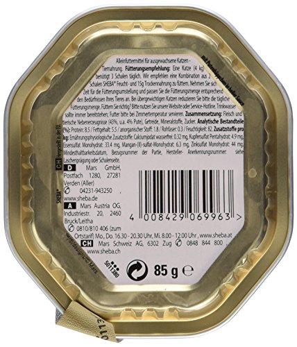 Sheba Sauce Spéciale Nassfutter Pute 36x85 g in Sauce