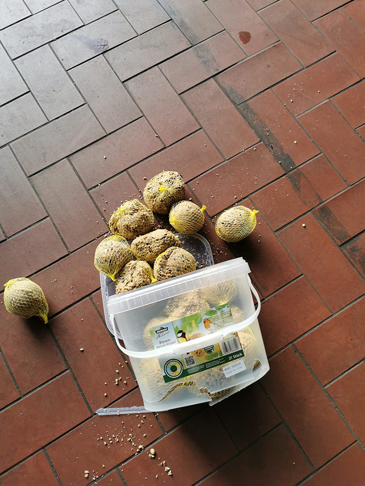Dehner Natura Riesen-Meisenknödel mit Netz 21x250g XXL