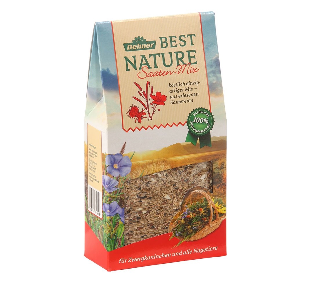 Dehner Best Nature Nagersnack Saaten-Mix 750 g naturbelassen