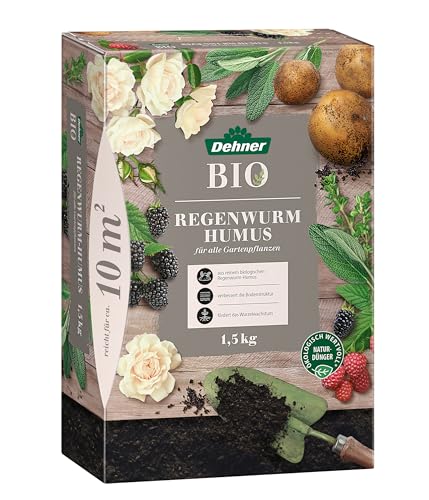 Dehner Bio Regenwurm-Humus Dünger 1,5 kg