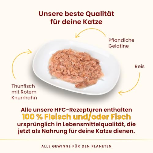 Almo Nature HFC Jelly Nassfutter Thunfisch Knurrhahn 70g 24er