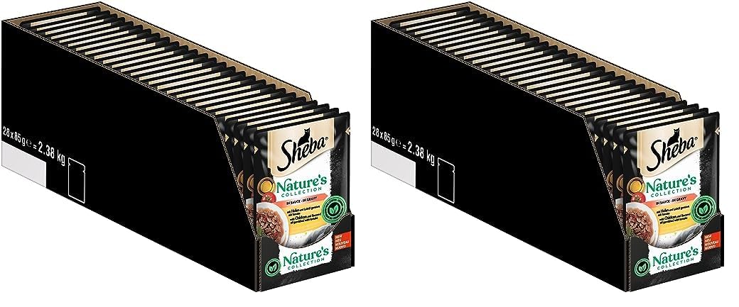 Sheba Nature's Collection Nassfutter Huhn 28x85g Sauce natürlich