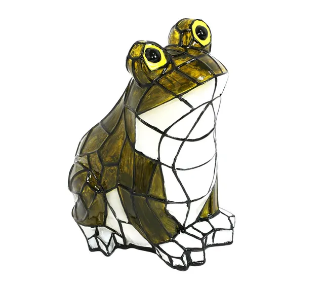 Dehner Solarleuchte Frosch 17 cm Polyresin LED