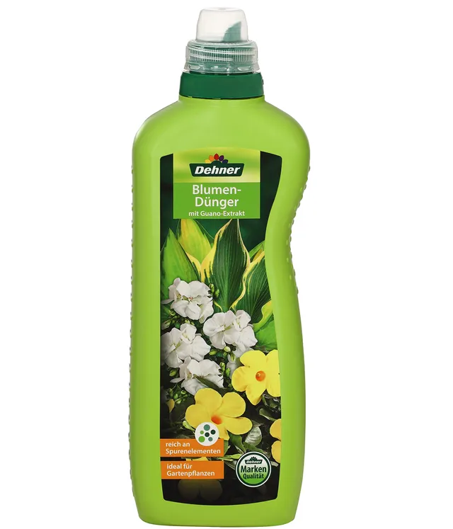 Dehner Blumendünger Guano flüssig 1 l für 150 l