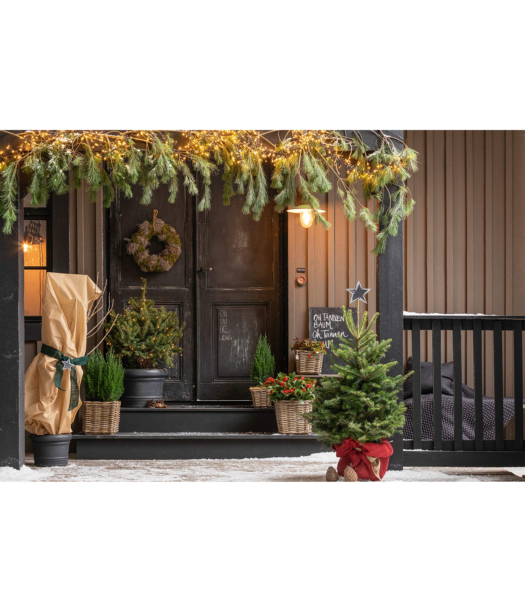 Dehner Juteband Wickelstreifen Baumwolle beige 15cm