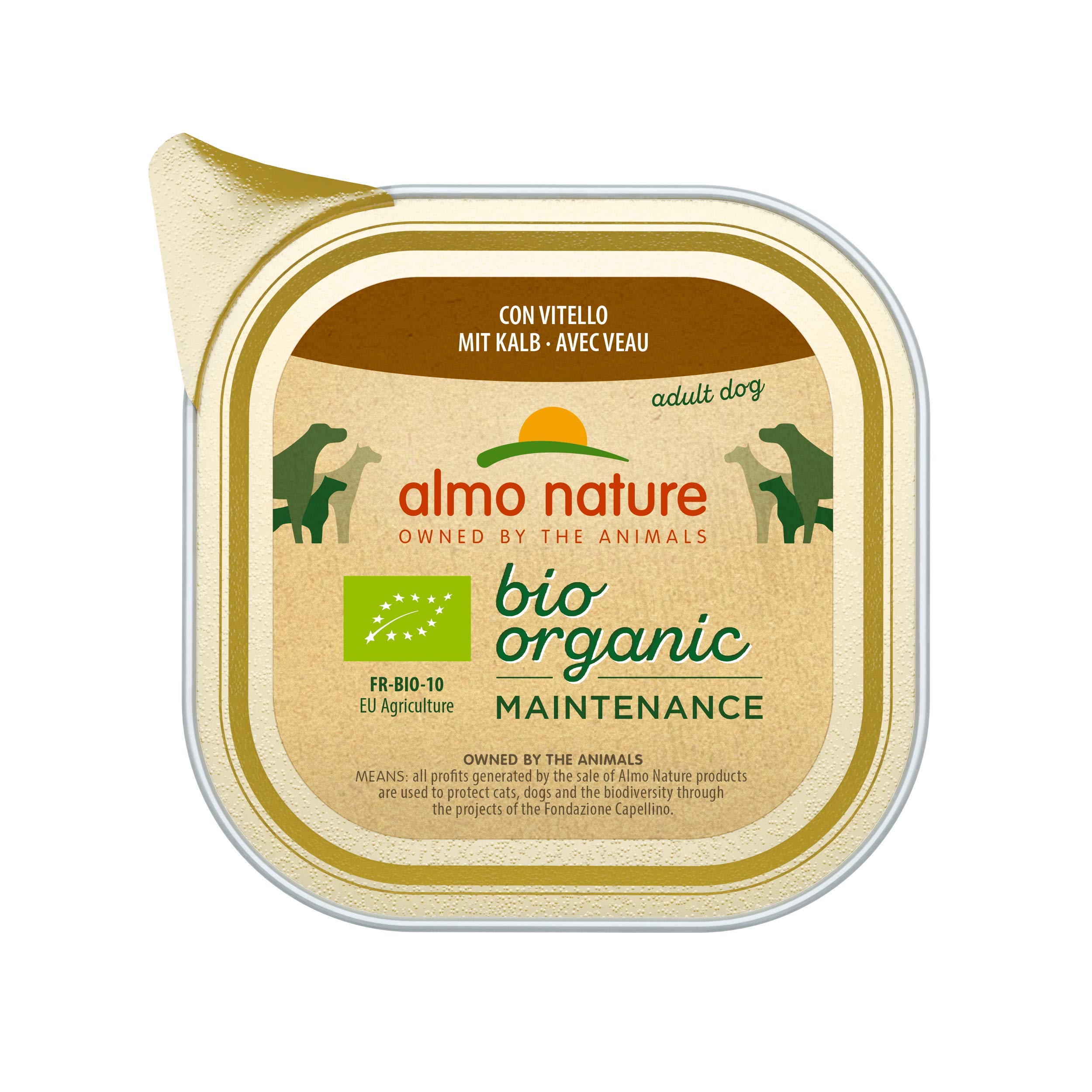 Almo Nature Bio Organic Rind & Gemüse Hundefutter 3,2 kg Bio